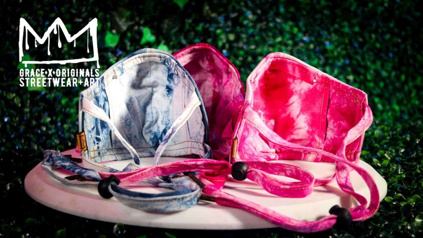 Grace X Masks Shibori Tie Dye Mask Collection