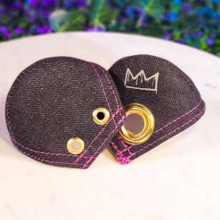 Grace X Originals Toe Caps Electric Rasberry Dark Blue Indigo