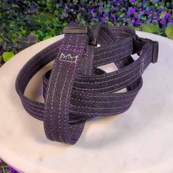 GXO Skate Gear Skate Leash Collection Purple Thread Dark Blue Denim