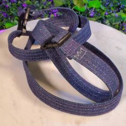 GXO Skate Gear Skate Leash Collection Purple Thread Light Blue Denim