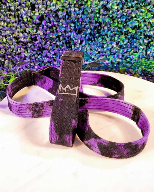 GXO Skate Gear Skate Leash Collection Purple Tie Dye