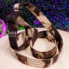 Grace X Originals Black and Tan Tie Dye Denim Roller Skate Leash